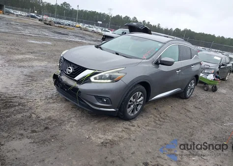 2018 Nissan Murano Sv из США, поврежденный, VIN 5N1AZ2MG8JN114812